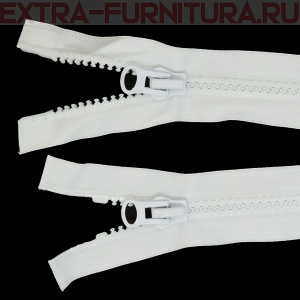 Молния Трактор Т8 2 замка 80см, цв. 101 белый, LOGO