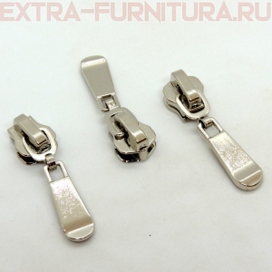 Бегунок декоративный автомат М8 никель М41 (Р41) (уп.25шт) 