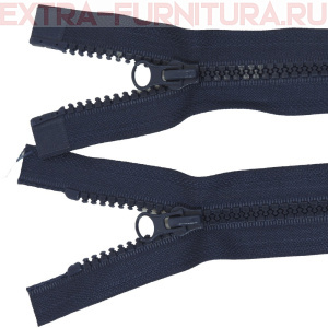 Молния Трактор Т5 2 замка 90см, цв.330 синий темный, LOGO