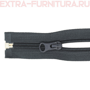 Молния Спираль разъемная дл. 60см, Т5, цв.312 темно-серый LOGO