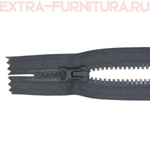 Молния Трактор Т5 1 замок 18см, цв.312 темно-серый, LOGO, н/р