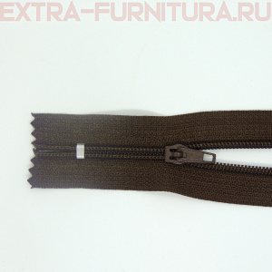 Молния Спираль н/р Т4, дл.20 см, цв.304 коричневый