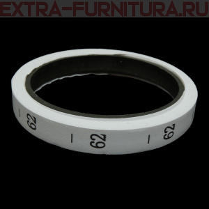 Размерник р-р 62, цв. белый, рул. 300 шт.