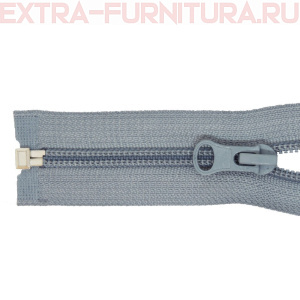 Молния Спираль разъемная дл. 40см, Т5, цв.316 серый LOGO