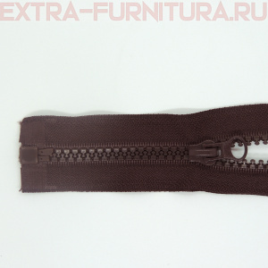 Молния Трактор Т5 1 замок 40см, цв.304 коричневый темный, LOGO