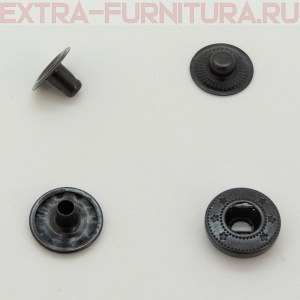 Кнопка "Альфа" 15 мм, цв.оксид, (уп.720шт) NEWSTAR