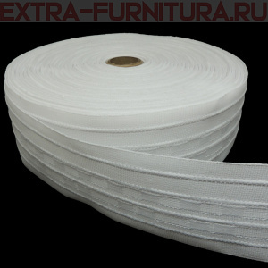 Лента шторная шир.60мм арт.605 х/б, уп.50м*30уп.