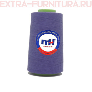 Нитки МН 40/2 п/э  5000 ярдов №196 сиреневый темный