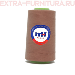 Нитки МН 40/2 п/э  5000 ярдов №578 св. коричневый