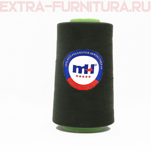 Нитки МН 40/2 п/э  5000 ярдов №599 т.зеленый