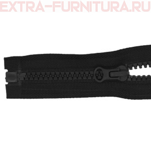 Молния Трактор Т5 1 замок 40см, цв. 322 черный, LOGO