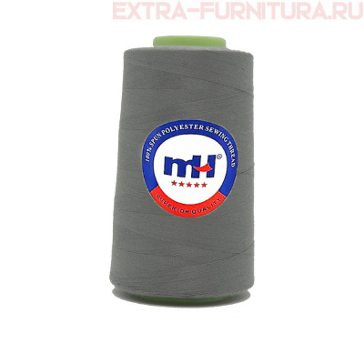 Нитки МН 40/2 п/э  5000 ярдов №341 серый