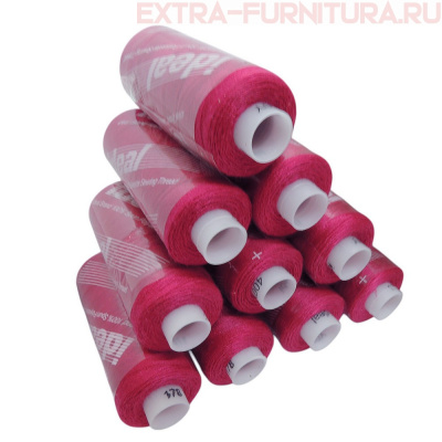 Нитки IDEAL бытовые 40/2 366м, цв.178 розовый (уп.10шт)
