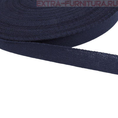 Лента киперная х/б 13 мм, цв.30 темно-синий, уп.50м (пл.2,8 г/м)