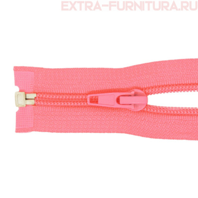 Молния Спираль разъемная Т5, дл. 80см, цв.338 ярко-розовый