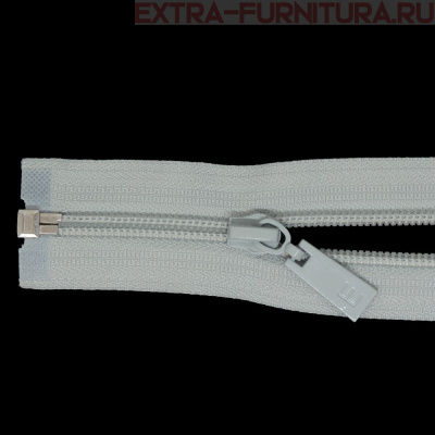 Молния Спираль Т5, разъемная, дл.60см, цв.343 светло-серый, ЕН
