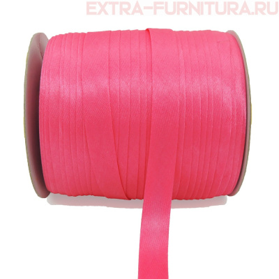 Косая бейка 15мм 132м цв.144 ярко-розовый А