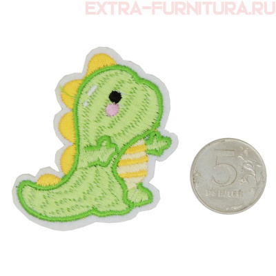 Термоаппликация Единорожка цв.зеленый *