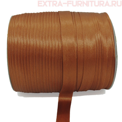 Косая бейка 15мм 132м цв.283 коричневый А