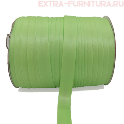Косая бейка 16мм 132м цв.122 светло-зеленый ЕВРО