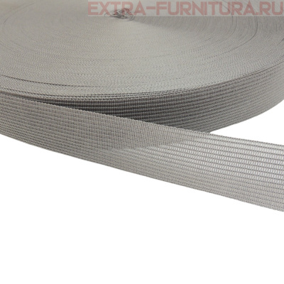 Лента окантовочная 23 мм цв.серый 12, уп.100м (пл.3,6+/-0,2 гр/м)